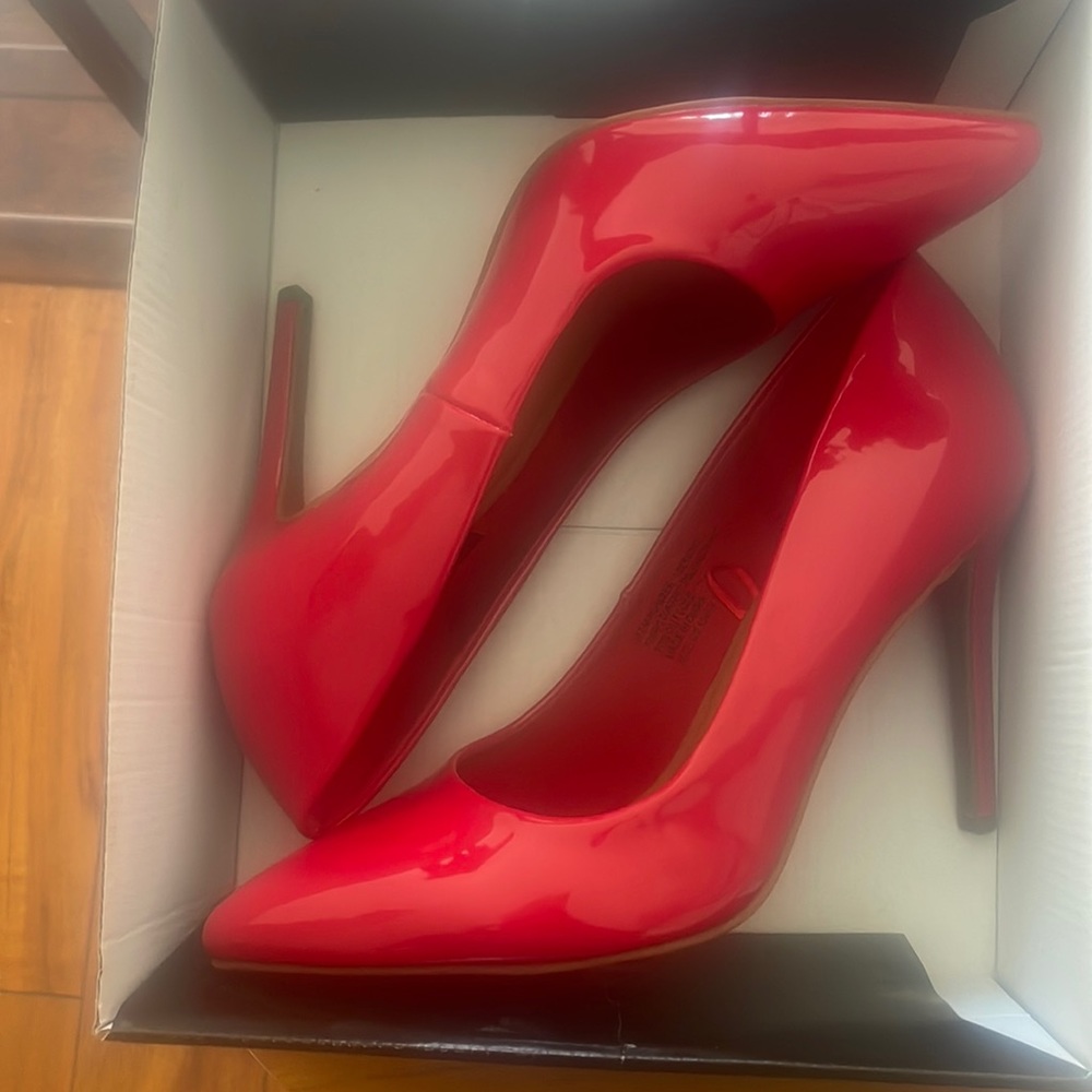 Torrid new heels size 13 red